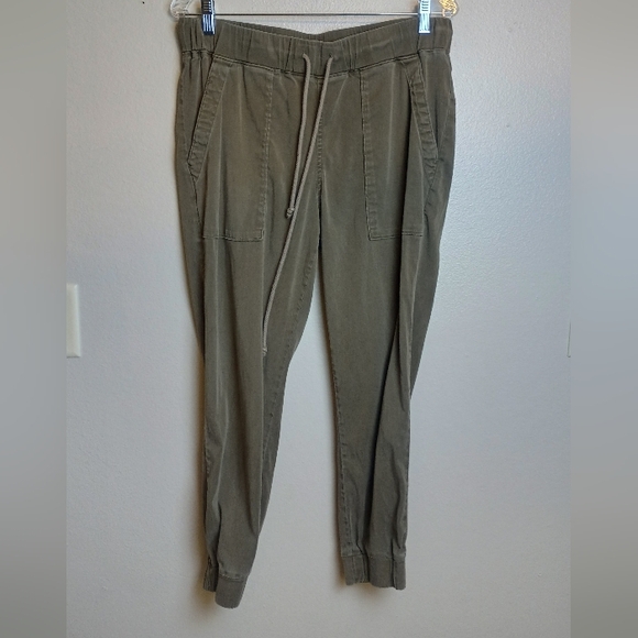 Anthropologie Cloth & Stone Women’s Tapered Drawstring Ankle Pant Medium - Picture 1 of 9